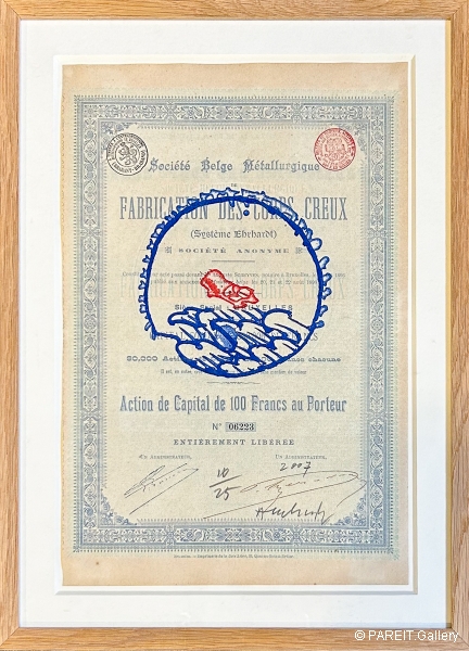 ALECHINSKY Pierre - Action de Capital